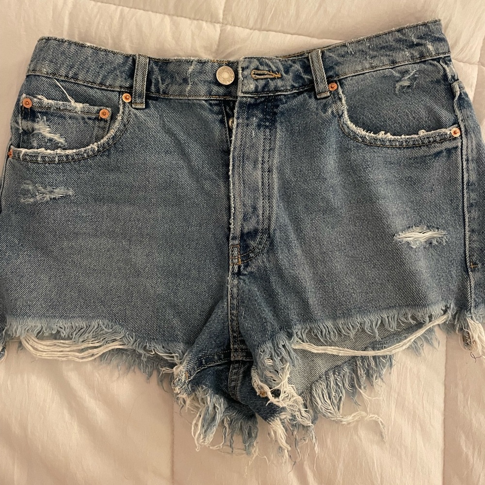 Zara denim shorts